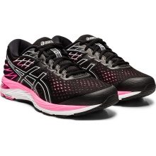 Asics Gel Cumulus 21 (2A/narrow) black/pink Running Shoes Women